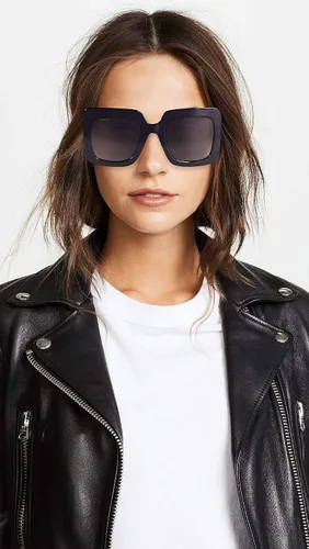 Vista 3 de Gucci Women's GG Square Oversized Sunglasses