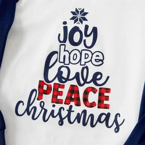 Vista 7 de PATPAT Pijamas de Navidad familiares a juego, pijamas de Navidad para la familia, mamá y yo, trajes de Navidad