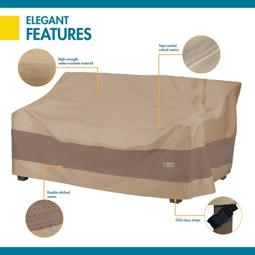 Vista 10 de Duck Covers Elegante funda impermeable para sofá de patio, 79 x 37 x 35 pulgadas