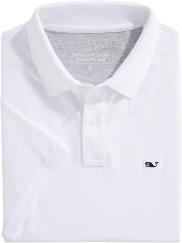 Vista 25 de Vineyard Vines Polo de piqué Edgartown para hombre Albaricoque
