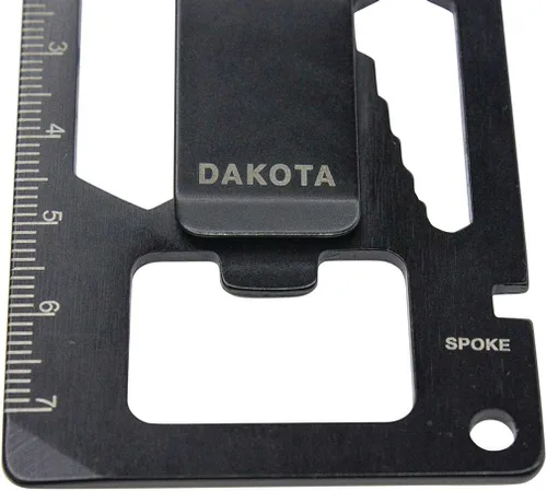 Vista 7 de Dakota Mini Clip Microlight Mosquetón Reloj y Clip de Dinero Multiherramienta Combo Regalo Set