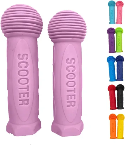 Vista 8 de Manillar de agarre para scooter, 1 par de agarre de bicicleta apto para 2-3-4 ruedas Kid Kick Scooters, bicicleta para niños
