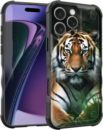 Vista 147 de Funda para iPhone Air, [doble capa] [protección contra caídas de grado militar de 10 pies] Funda resistente a prueba de golpes para iPhone Air