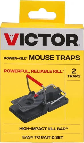 Vista 10 de Victor Power-Kill M393SSR - Trampas para ratones humanitarias - 6 trampas para mouse Power-Kill Victor fáciles de instalar, reutilizables