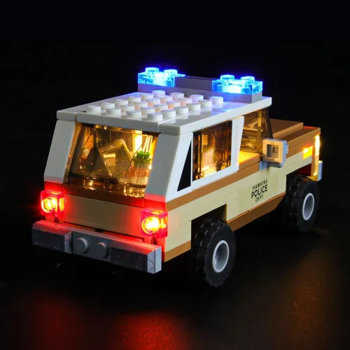 Vista 6 de GEAMENT Kit de luces de versión mejorada para Stranger Things The Upside Down - Compatible con el modelo de bloques de construcción Lego 75810