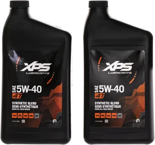 Vista 4 de Can-Am Nuevo OEM 4T 5W-40 Mezcla Sintética Kit de cambio de aceite, Rotax 450 cc, 9779256