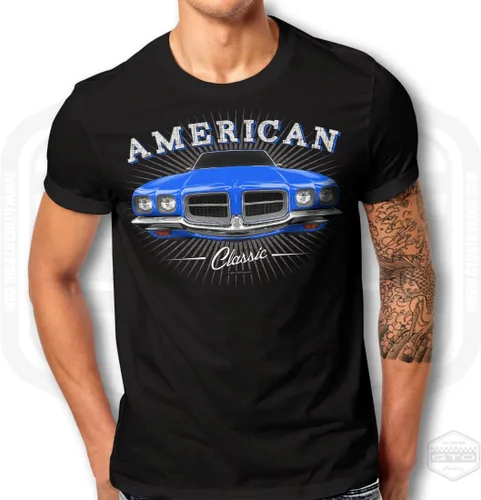 Vista 4 de Camiseta para hombre 1972 LeMans American Muscle Car