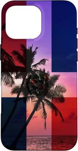 Vista 19 de Tropical Ocean Dominican Republic Flag - Dominican Pride Case for iPhone 17