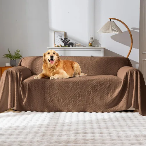 Vista 9 de Funda impermeable para silla reclinable, lavable de terciopelo de doble cara y patrón reversible, para sofá, cama, automóvil y sofá, protección