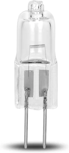 Vista 4 de Bombilla G4 24V Lente transparente 20 W 1.378 in Longitud 24 voltios Maquinaria pesada Marina tren Cabina Iluminación Bombilla de reemplazo JC 24 V