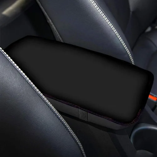 Vista 16 de Accesorios interiores de lunares Funda protectora universal para reposabrazos de consola central Protector de vehículo suave y cómodo