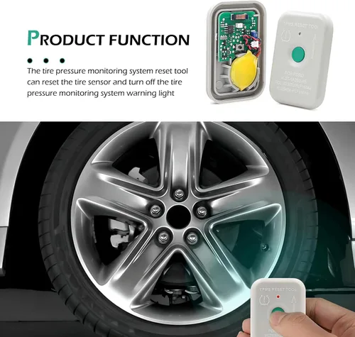 Vista 6 de Herramienta TPMS, herramienta de programación de sensor de monitoreo de presión de neumáticos, repuesto de instrumento de reinicio de presión