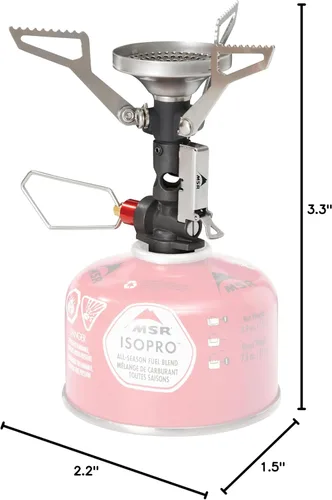 Vista 9 de Estufa de Camping y Mochilero Ultraligera MSR PocketRocket Deluxe
