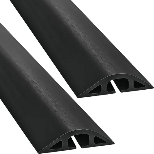 Vista 9 de D-2 funda para cables con conducto de goma Negro