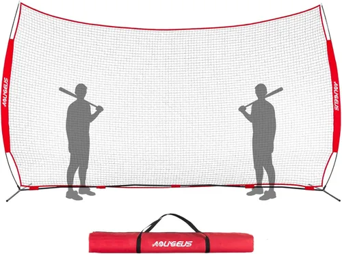Vista 10 de Red de Barrera Deportiva, Red Deportiva, Red de Respaldo de Barricada, Perfecta para Béisbol, Sóftbol, Fútbol, Baloncesto, Lacrosse
