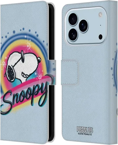 Vista 136 de Head Case Designs Funda de piel con licencia oficial de Peanuts Beach Surf Snoopy Boardwalk Airbrush compatible con Apple iPhone 11