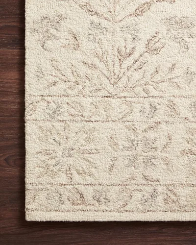 Vista 4 de Loloi Norabel - Alfombra de pasillo color marfil/neutro de 2'-6" x 7'-6" Marfil/Neutral
