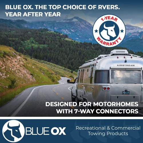 Vista 3 de Blue Ox BX88308 Avail & Ascent Kit de accesorios de barra de remolque Contiene cable eléctrico de 7 a 6 cables Kit de bombilla y enchufe Juego