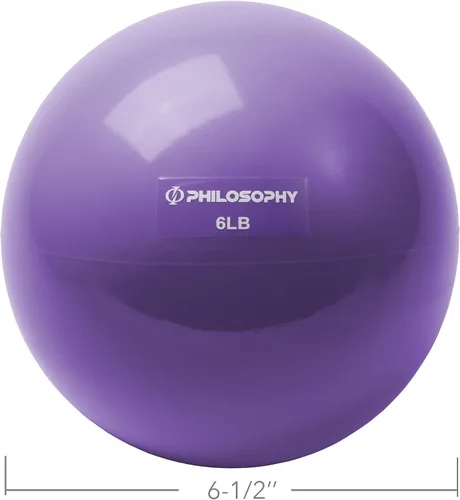 Vista 4 de Philosophy Gym - Pelota tonificante - Mini pelota medicinal con peso suave