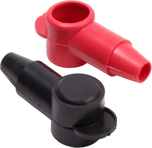 Vista 3 de Fastronix 5/16" - 1/4" - Terminal de pernos de 5/16" - 1/4" paquete de 2 (negro)
