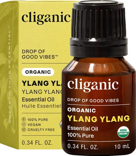 Vista 65 de Cliganic Aceite esencial de albahaca orgánica, 100% puro y natural para aromaterapia Con verificación sin OMG