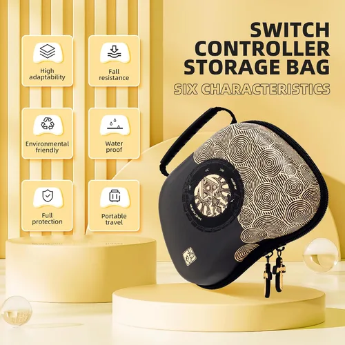 Vista 6 de Switch Pro Controller, Wireless Switch Controllers with Carrying Storage Case, Upgraded Gamepad Switch Remote Replacement for Switch Controller