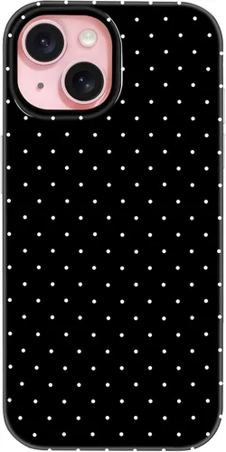 Vista 86 de Hython Funda para iPhone Air, diseño estético de lunares lindos, funda simple de 6.5 pulgadas, delgada, antiarañazos, parachoques de TPU suave, a