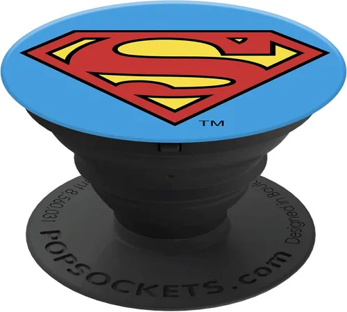 Vista 9 de PopSockets: Agarre plegable y soporte para teléfonos y tabletas - Batman