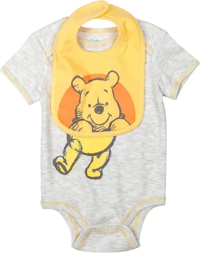 Vista 2 de Disney Winnie The Pooh Baby Layette Set Body Pants Bib Hat