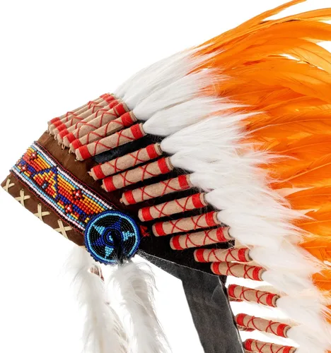 Vista 8 de Novum Crafts Tocado de plumas Inspirado en indios nativos americanos Elige