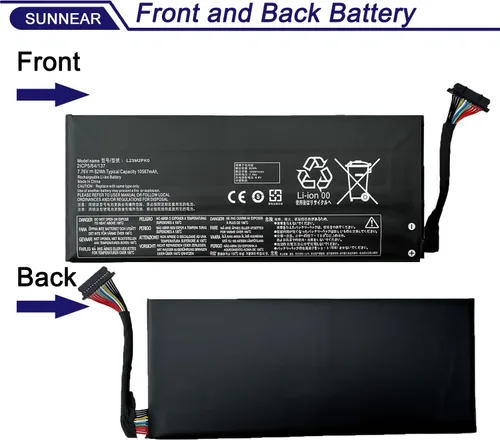 Vista 3 de 81Wh L23M2PK0 L23B2PK0 - Batería para portátil Lenovo Legion Go 8APU1 AMD Handheld Series L23D2PK0 L23C2PK0 L23L2PK0 5B11M36298 SB11M36297