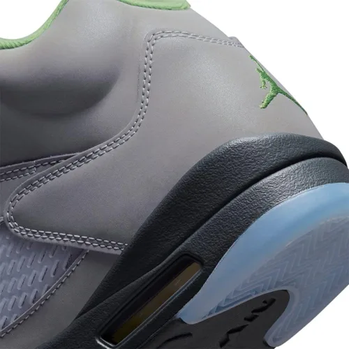 Vista 7 de Jordan 5 Retro Green Bean SilverGreen Bean-Flint Grey DM9014 003 PlataVerde Bean-Flint Grey