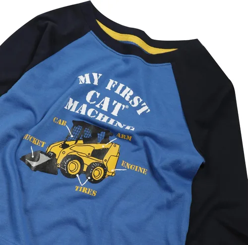 Vista 3 de Cat Boys' 2-Piece Loose-fit Pajamas Set