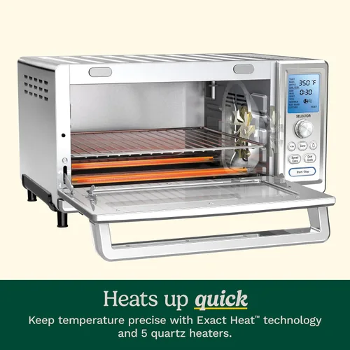 Vista 7 de Horno tostador de convección Cuisinart para Chef, Modelo nuevo, talla única , Acero inoxidable