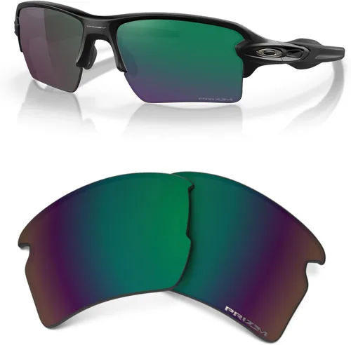 Vista 11 de OAKLEY Authentic Flak 2.0 XL OO9188 Polarized REPLACEMENT Lenses +BUNDLE Bag+ Bundle Microfiber Pouch -FRAMES NOT INCLUDED