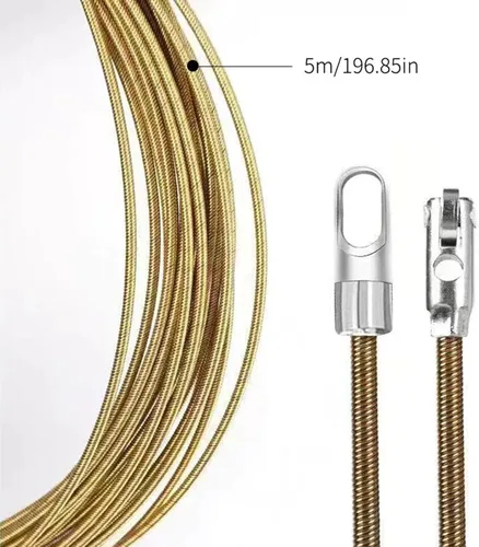Vista 9 de Shakven Herramienta de dispositivo de roscado de cable de cable de plomo Extractor de cable de cinta de pescado, extractor de enhebrador de cable