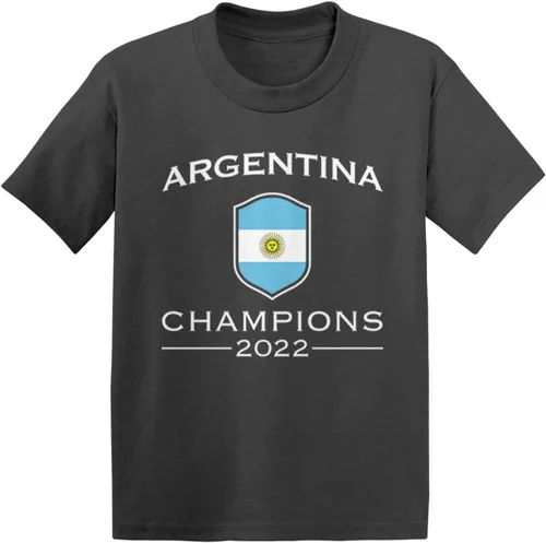Vista 7 de Argentina Champions 2022 - Camiseta de algodón para bebés/niños pequeños