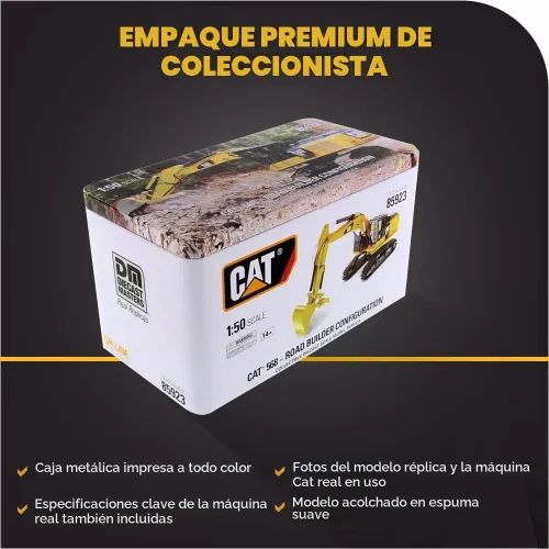 Vista 6 de Diecast Masters Caterpillar 568 GF Road Builder High Line Series Vehículo