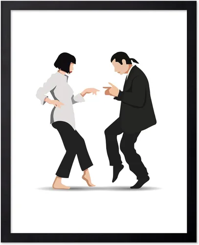 Vista 58 de Poster Master Póster de baile de pareja, impresión icónica de baile, arte moderno, arte moderno, arte pop, arte de película, regalo para hombres