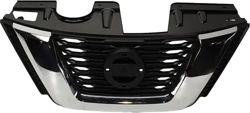 Vista 67 de Garage-Pro Conjunto de Parrilla Frontal para Nissan Frontier 1998-2000, Cáscara Cromada, Inserción Negra, Accesorios Nissan Frontier, NI1200183