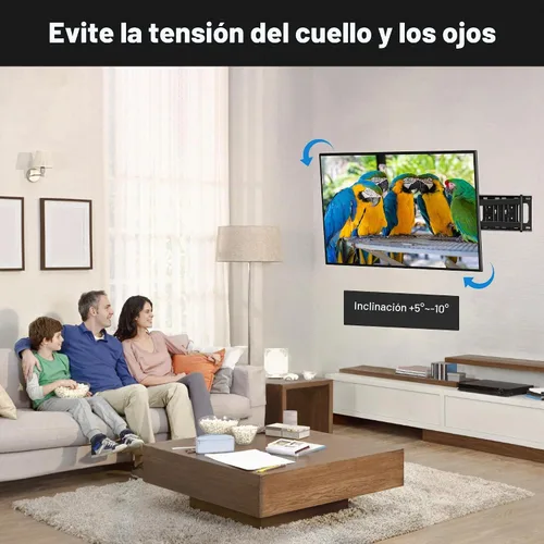 Vista 5 de FORGING MOUNT - Soporte de pared para TV de esquina de brazo largo