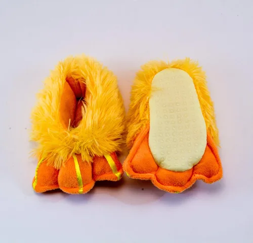 Vista 2 de Rich Frog Duck Funky Feet Zapatillas para niños, tamaño 7