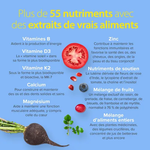 Vista 15 de Webber Naturals Más de 50 cápsulas vegetarianas más completas para hombres, 90 cápsulas vegetarianas