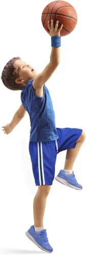 Vista 3 de Poroka Paquete de 5 pantalones cortos de malla para niños pequeños, de secado rápido, pantalones cortos deportivos con cordón para correr, baloncesto