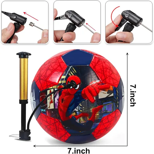 Vista 3 de DECLIR Balón de Fútbol Tamaño 3 Balón de Fútbol para Niños Pelota Pequeña Mejorada para Niños Pequeños