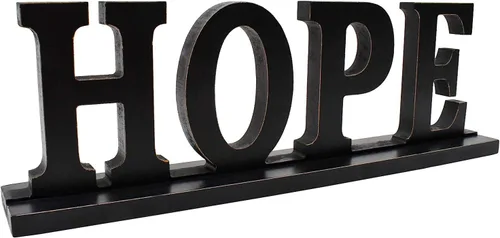 Vista 10 de Wooden Friends - Letrero independiente con diseño de palabras rústicas para mesa, chimenea y entrada