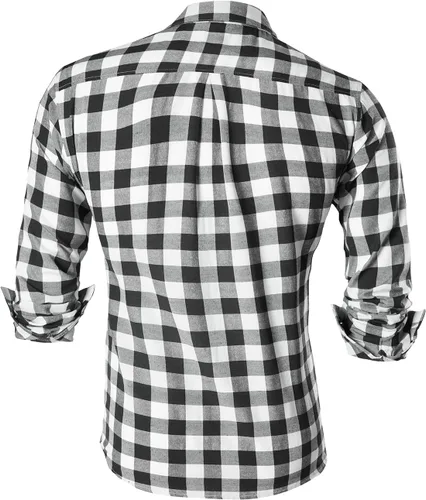 Vista 83 de jeansian - Camisas de manga larga de ajuste entallado para hombre (8397), con botones, informales y de vestir.