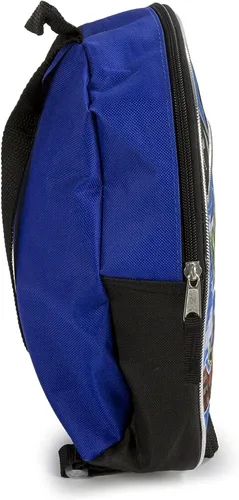 Vista 3 de Marvel Mini mochila Avengers para niños, AzulNegro, Mini mochila de los Vengadores