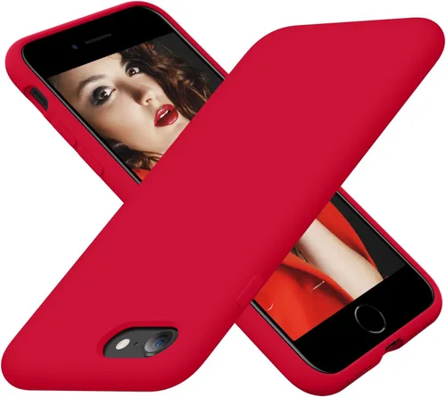 Vista 12 de Cordking Funda diseñada para iPhone SE 2022/2020, diseñada para iPhone 7 y 8, funda ultradelgada de silicona a prueba de golpes