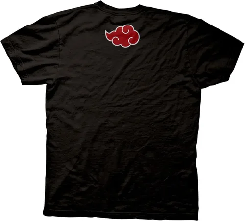 Vista 3 de Ripple Junction Camiseta Naruto Shippuden con símbolos anti-aldea para hombre